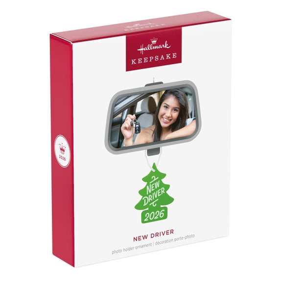 Hallmark Keepsake 2026 New Driver Photo Frame Ornament