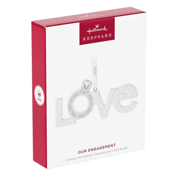 Hallmark Keepsake 2026 Our Engagement Ornament