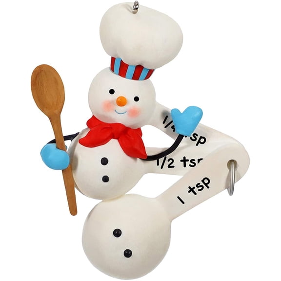 Hallmark Keepsake Christmas 2019 Year Dated Cuteness Beyond Measure Baking Snowman Ornament,