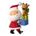 thumbnail image 1 of Hallmark Keepsake Christmas Ornament 2018 Year Dated, Kringle and Kris Delivering Gifts, 1 of 8