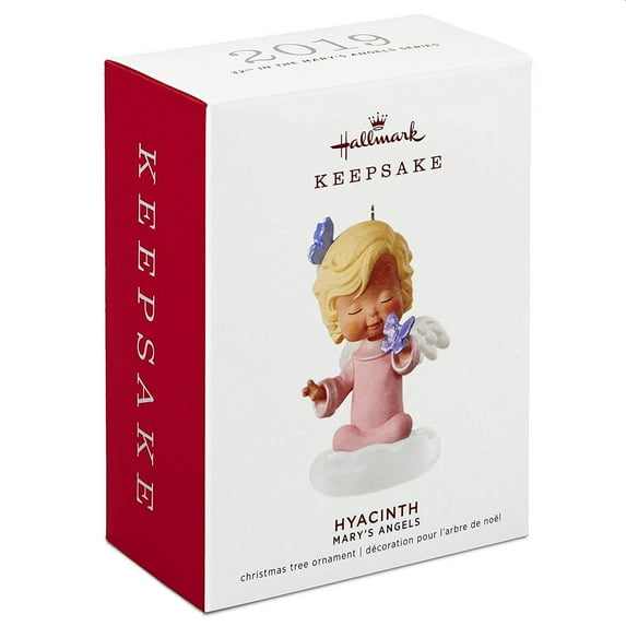 Hallmark Keepsake Christmas Ornament 2019 Year Dated Angel of The Heart Supporting Susan G. Komen,