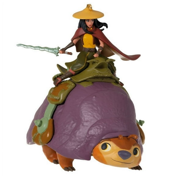 Hallmark Keepsake Christmas Ornament 2021, Disney Raya and The Last Dragon Raya and Tuk Tuk