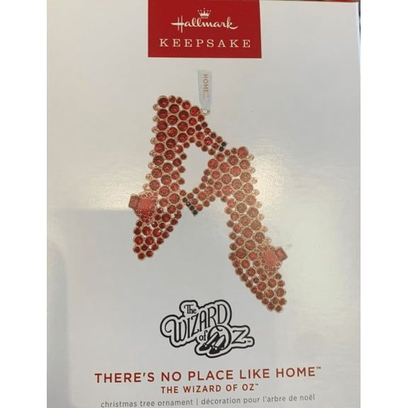 Hallmark Keepsake Christmas Ornament 2022, The Wizard of Oz There's No Place Like Home, Metal
