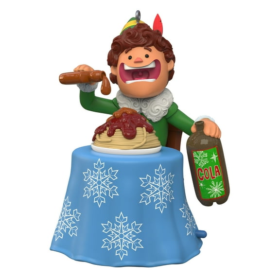 Hallmark Keepsake Christmas Ornament 2023, Elf Movie, "Did You Hear That?" with Sound, Elf Movie Gifts. .14 lbs.