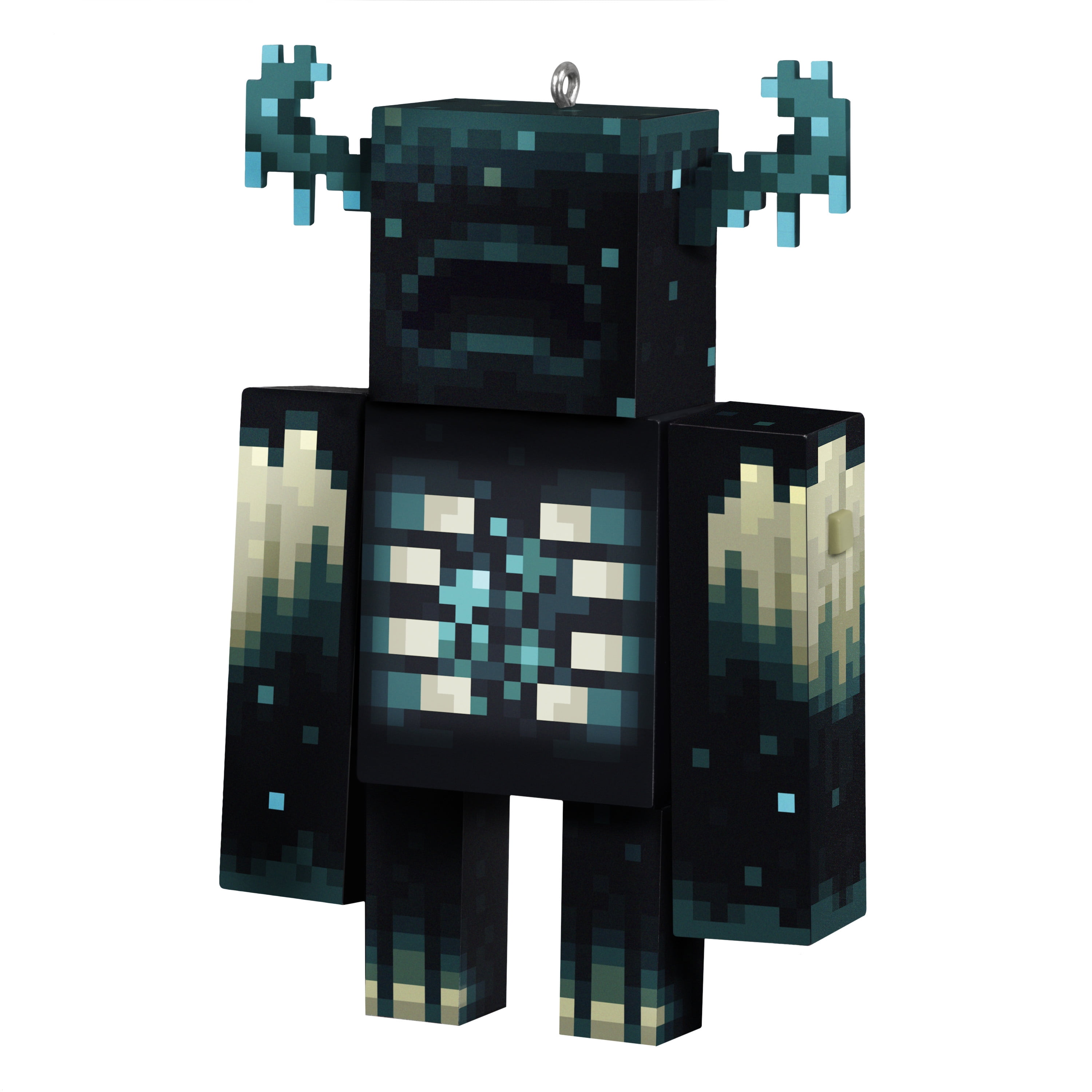 Hallmark Keepsake Christmas Ornament 2023, Minecraft Ornament, Warden With Light, Gifts for Gamers. .08 lbs.