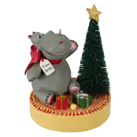 Hallmark Keepsake Christmas Ornament 2024, I Want a Hippopotamus for Christmas Musical, Funny Gifts