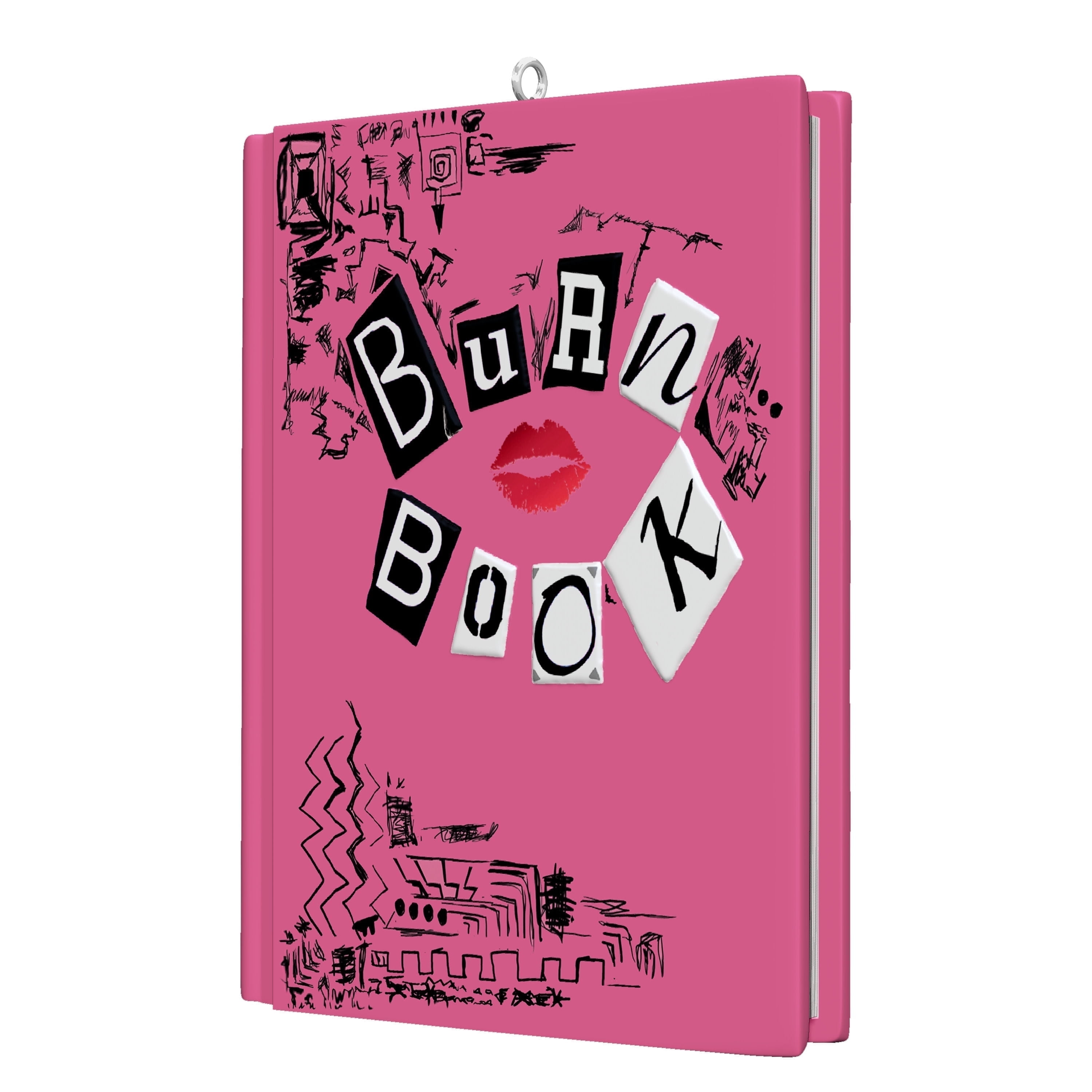 Hallmark Keepsake Christmas Ornament 2024, Mean Girls The Burn Book - Walmart.com