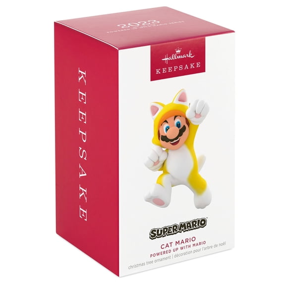 Nintendo Super Mario™ Powered Up With Mario Cat Ornament
