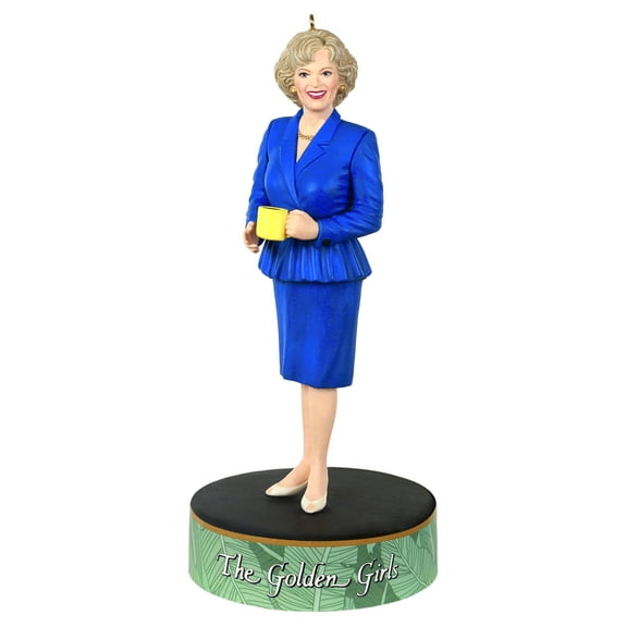 Hallmark Keepsake Christmas Ornament, The Golden Girls Rose Nylund Ornament With Sound