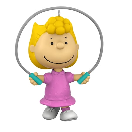 Hallmark Keepsake Christmas Ornament 2023, The Peanuts Gang, Jump-Roping Sally, Gifts for Peanuts Fans .12 lbs.