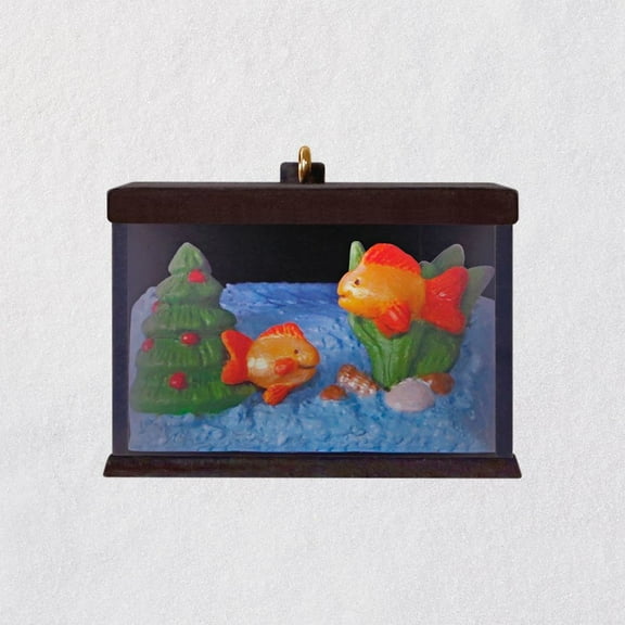 Hallmark Keepsake Mini Christmas Ornament 2018 Year Dated, Santa Hot Air Balloon Up and Away Miniature, 1.31"