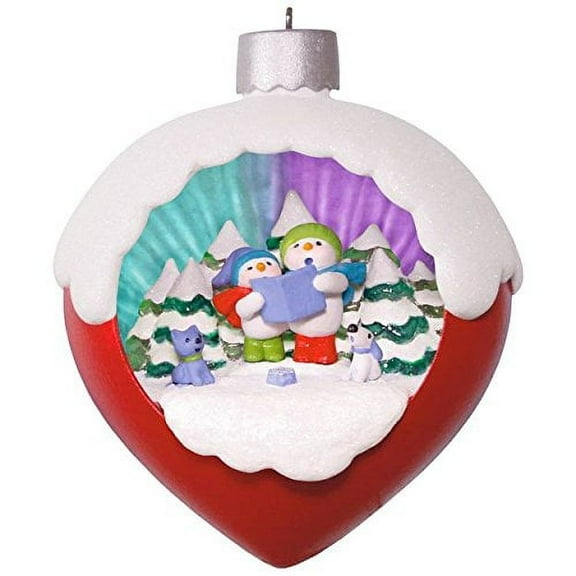 Hallmark Keepsake Ornament A Caroling Surprise Musical Ball 2017