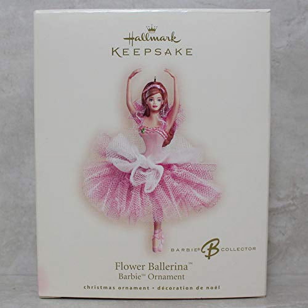 Hallmark Keepsake Ornament Flower Ballerina Barbie QXI20209