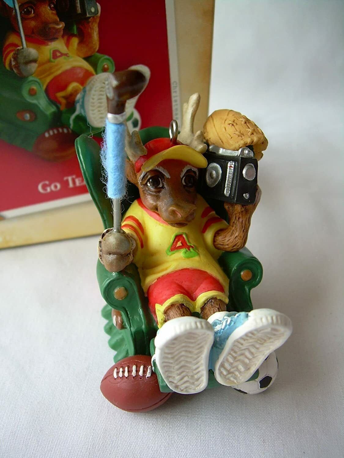 Hallmark Keepsake Ornament Go Teams Moose Spoerts Fan 2004 - Walmart.com