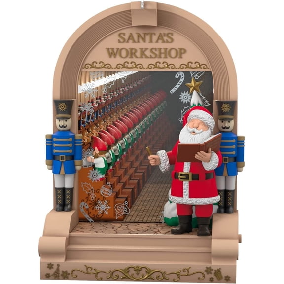 Hallmark Keepsake Ornament Santa's Workshop