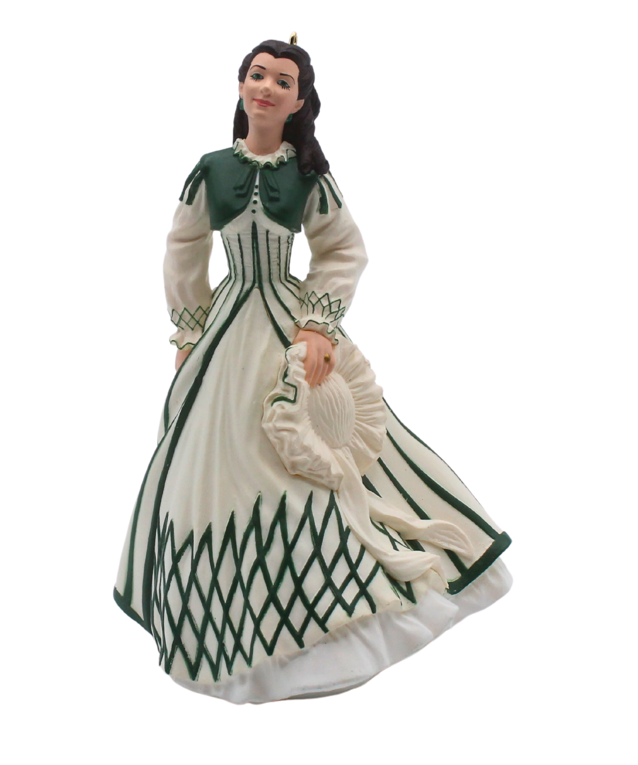slim fit dress slacks 1995 Scarlett O'Hara White and Green Dress Barbie (12997)