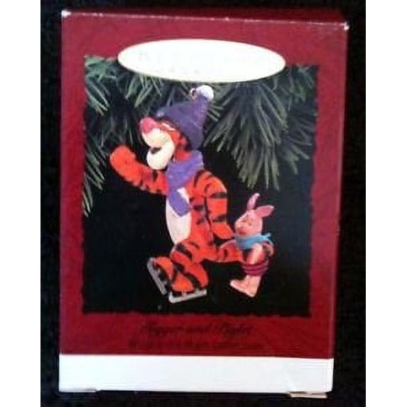 Hallmark Keepsake Ornament - TIGGER AND PIGLET from Winnie the Pooh - 1993