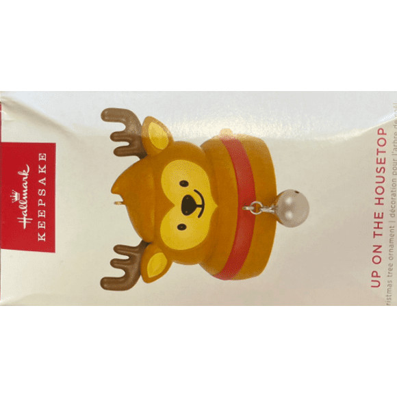 Hallmark Keepsake Ornament (Up On the Housetop Reindeer Poo Musical With Sound Effects)