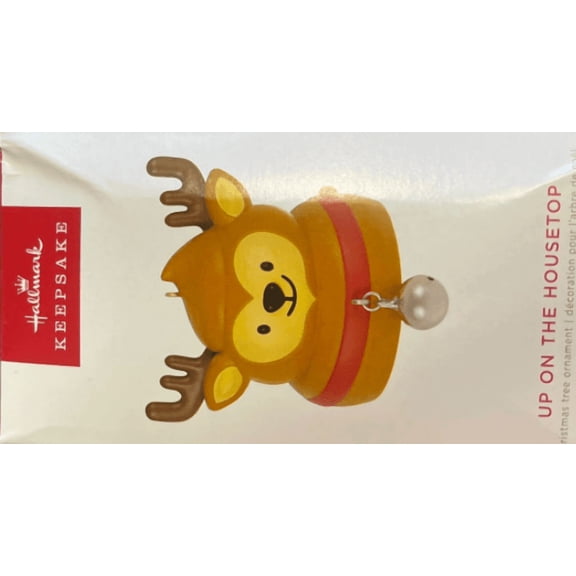 Hallmark Keepsake Ornament (Up On the Housetop Reindeer Poo Musical With Sound Effects)