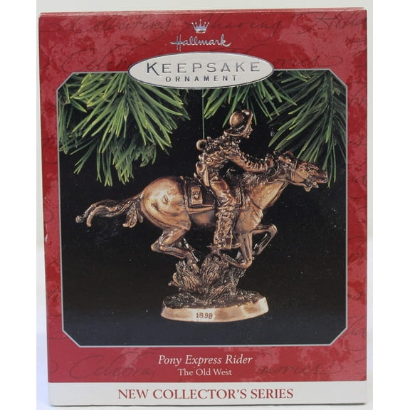 Hallmark Ornament: 1998 Pony Express Rider | QX6323