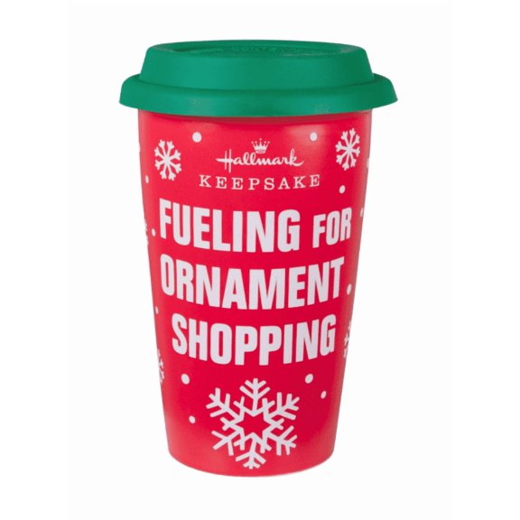 Hallmark Keepsake Shopping Ceramic Travel Mug 10 oz.