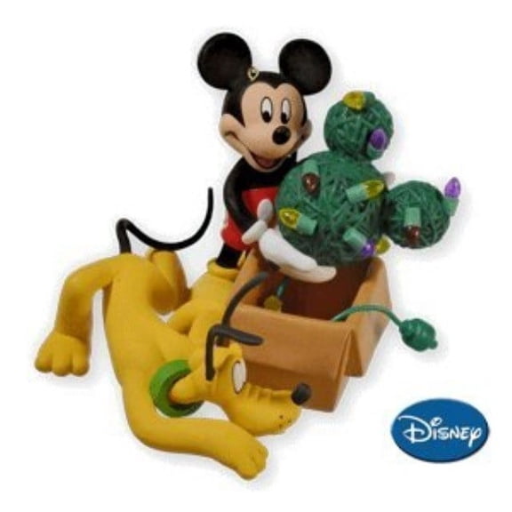Hallmark Knot A Prob Disney Mickey And Pluto 2010 Ornament