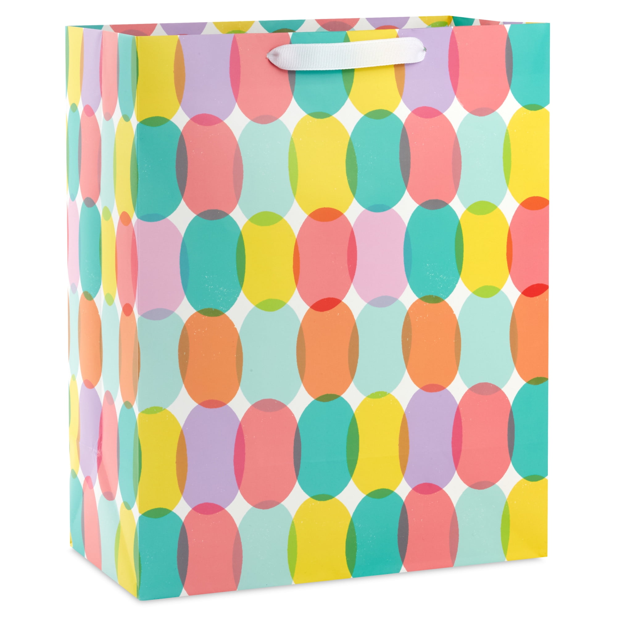 Hallmark Large Easter Gift Bag (Rainbow Ovals)
