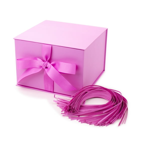 Hallmark Large Solid Color Gift Box (Light Pink)