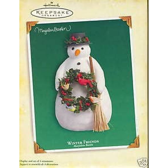 Hallmark MARJOLEIN BASTIN Winter Friends Figurine Display