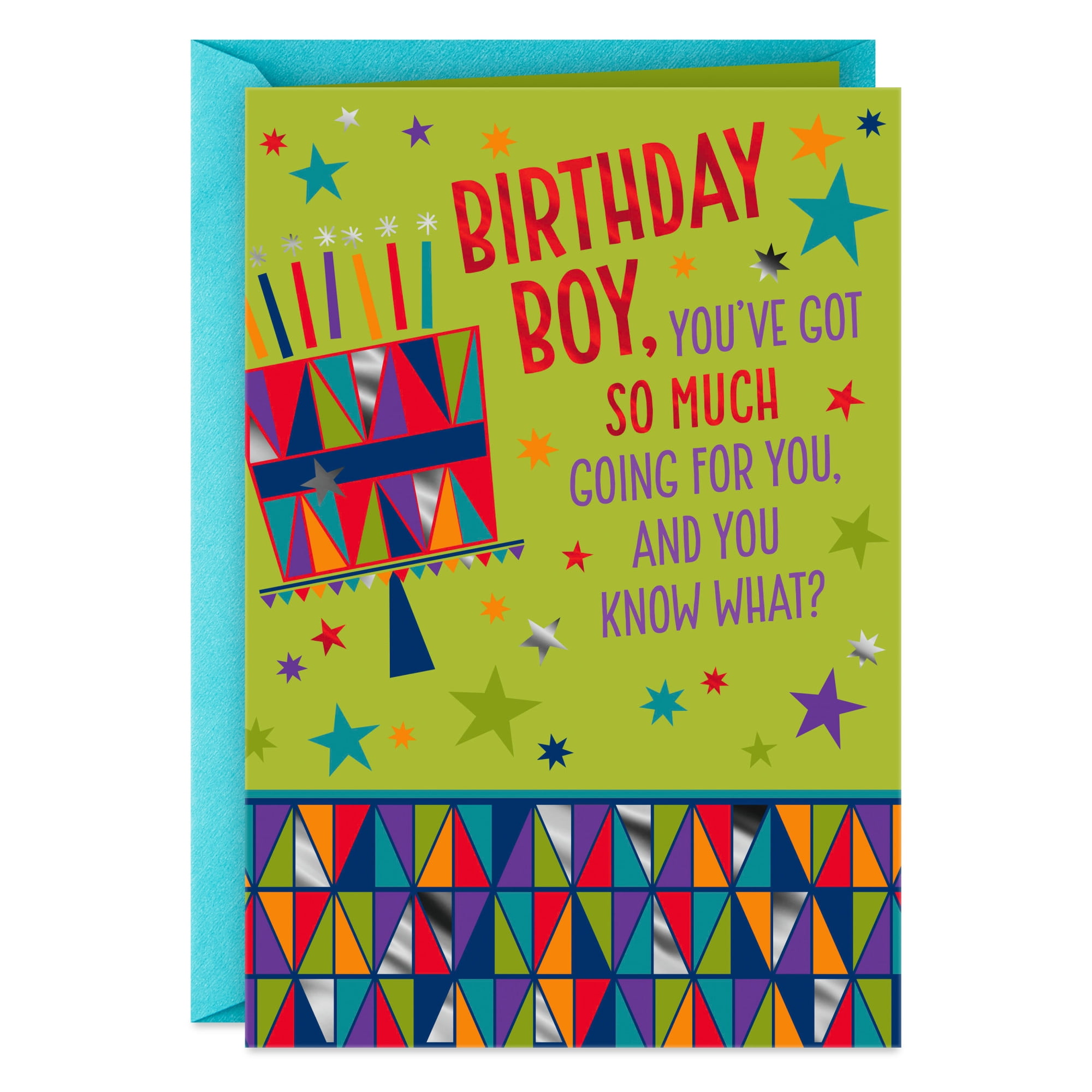 Hallmark Mahogany Birthday Card for Him (You're Just Getting Started)