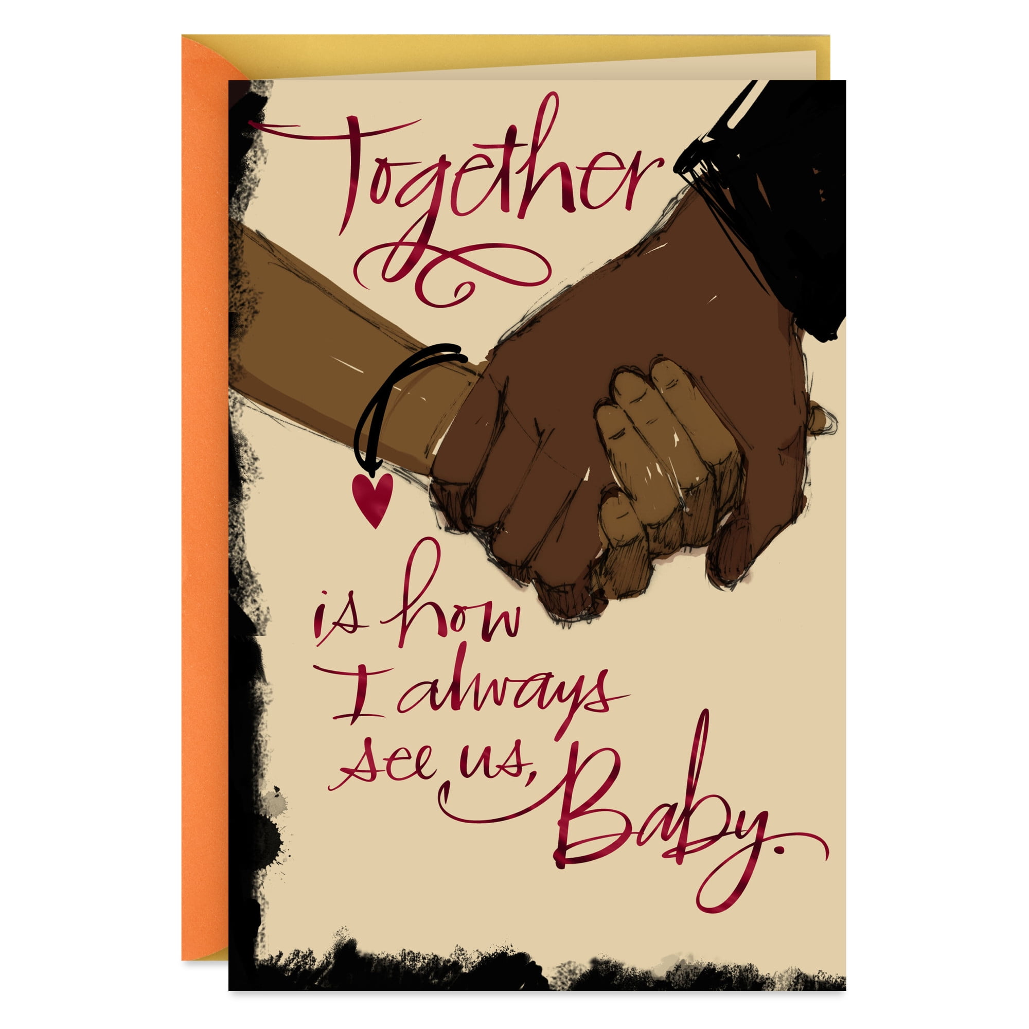 Hallmark Mahogany Love Card (I'll Never Stop Feeling This Lucky)