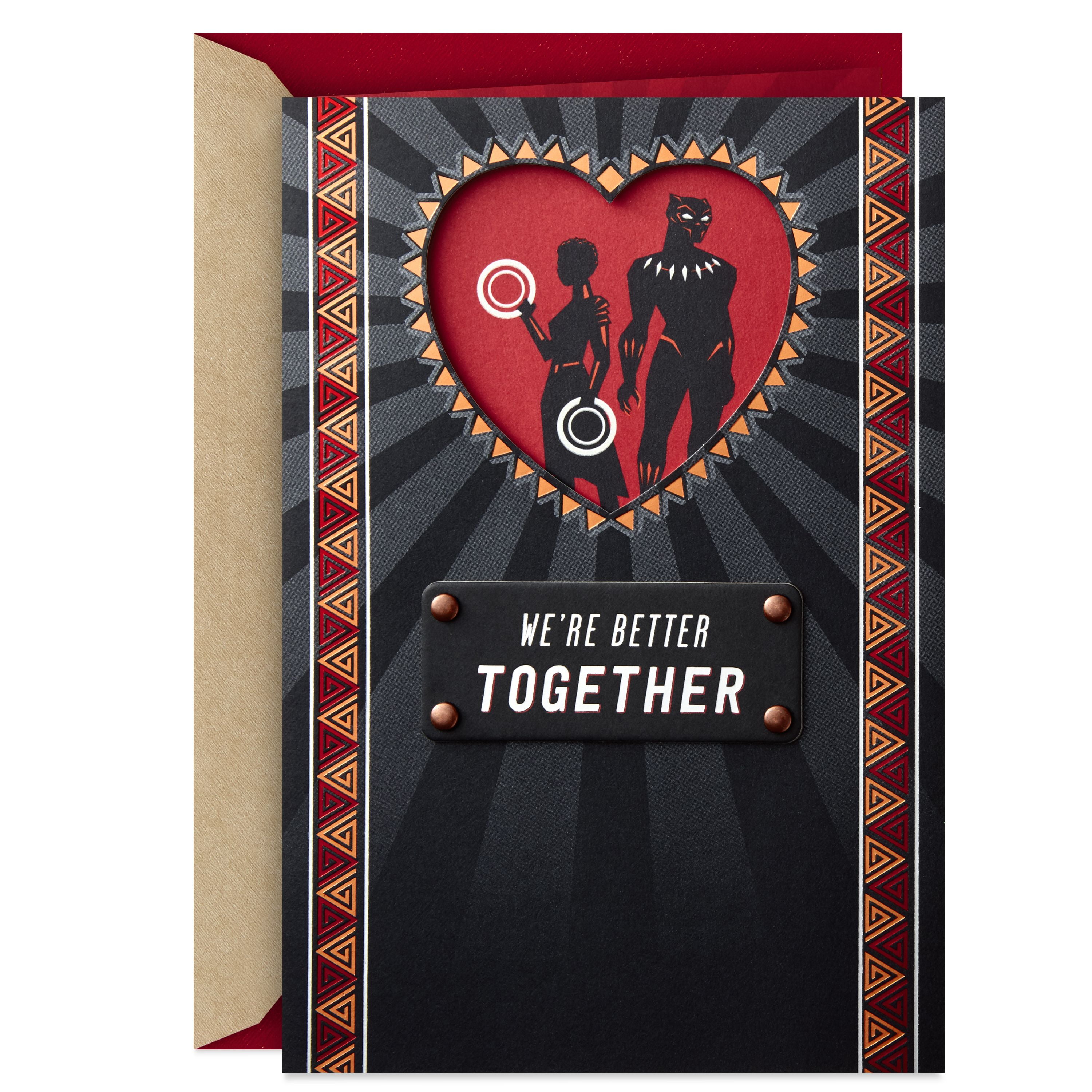 black panther valentines day cards for kids