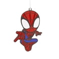 thumbnail image 1 of Hallmark Christmas Ornament (Marvel Spidey and His Amazing Friends Spider-Man, Metal), 1 Count, 1 of 7