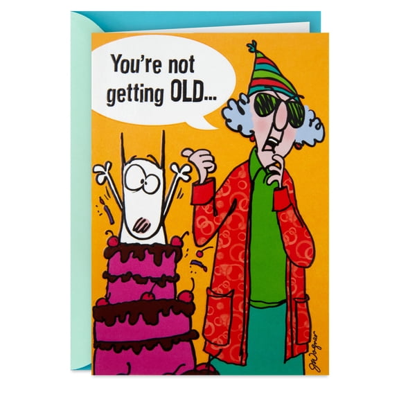 Hallmark Maxine Funny Birthday Card (Old Already)