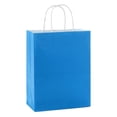 thumbnail image 1 of Hallmark Medium Gift Bag (Solid Blue), 1 of 4