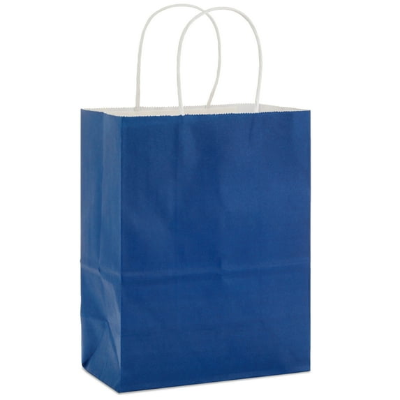 Hallmark Medium Gift Bag (Solid Navy Blue)