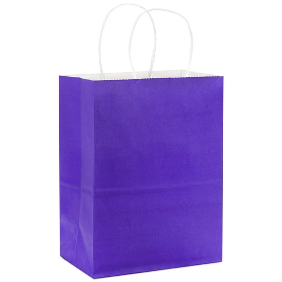 Hallmark Medium Gift Bag (Solid Purple)