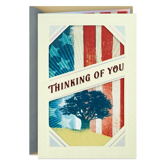 Hallmark Military Appreciation Card (Thinking of You)