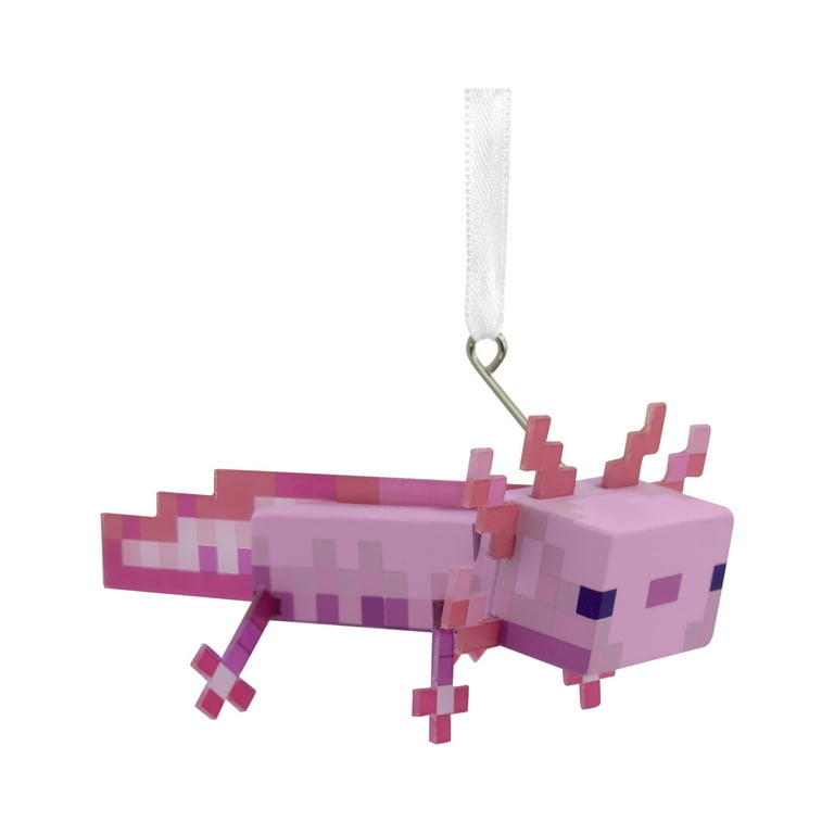 Hallmark Minecraft Axolotl Christmas Ornament 0.08lbs Walmart