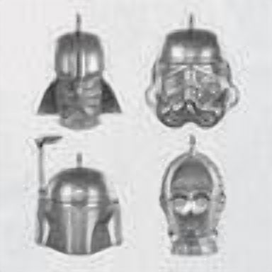2020 Hallmark Ornament STAR WARS MINIATURE SET