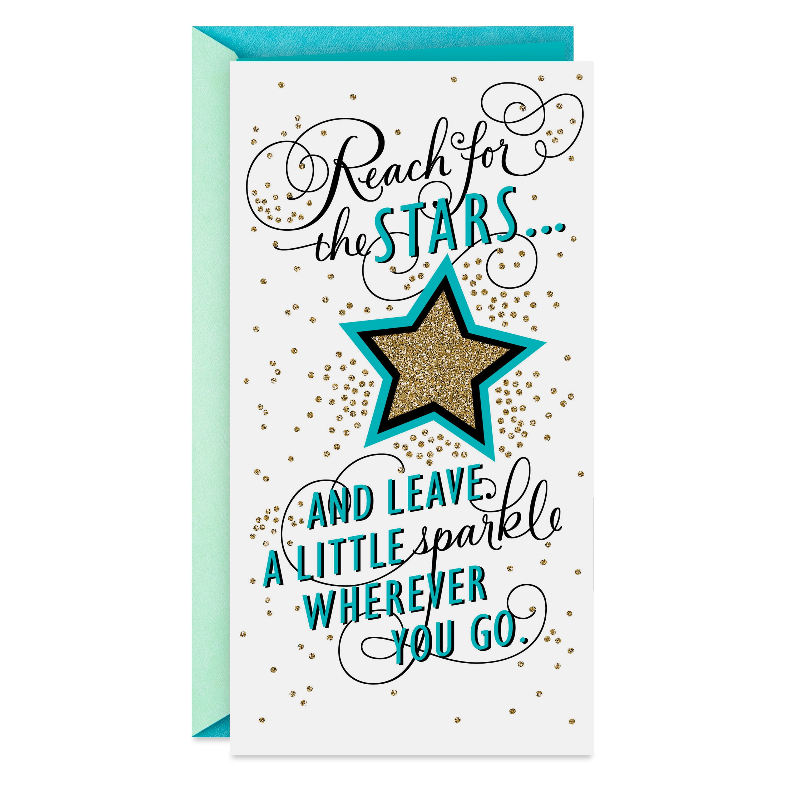 Hallmark Money Holder Graduation Card (Reach for the Stars)