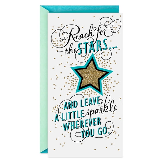 Hallmark Money Holder Graduation Card (Reach for the Stars)