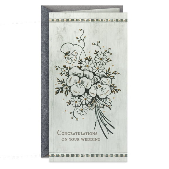 Hallmark Money Holder Wedding Card (Wonderful Life Together)