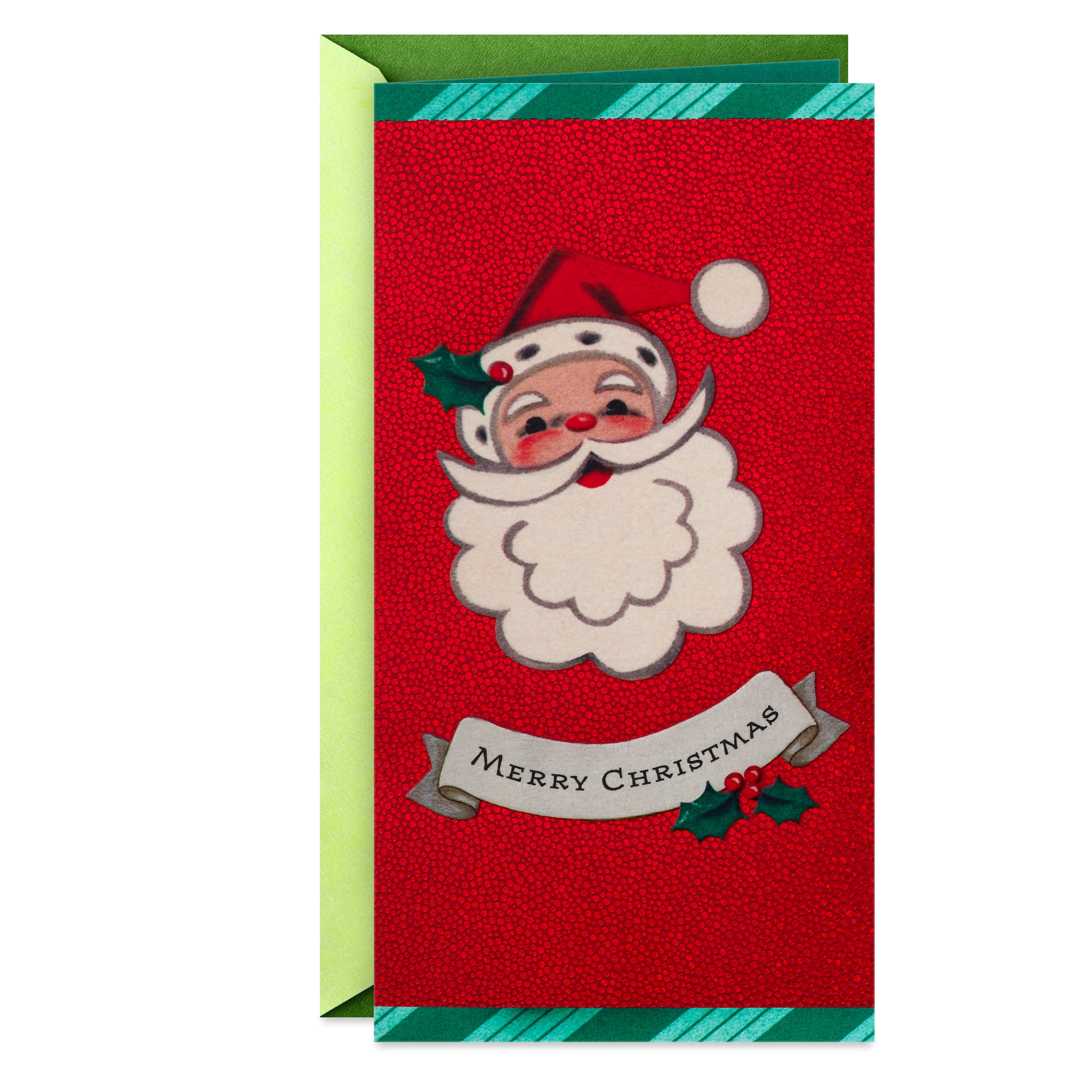 Hallmark Money or Gift Card Holder for Christmas (Retro Santa)