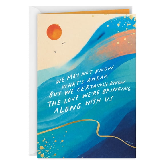 Hallmark Morgan Harper Nichols Anniversary Card (Facing the Tides Together)