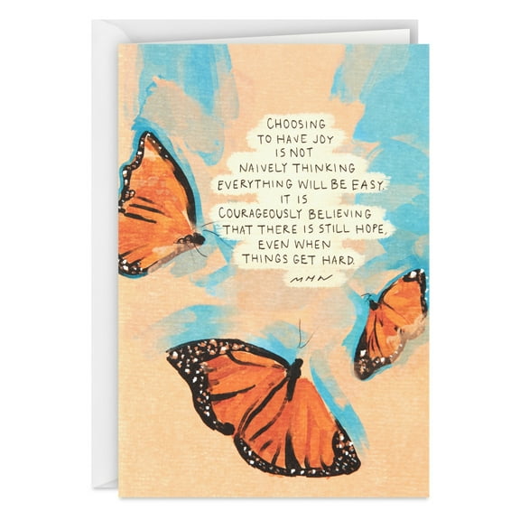 Hallmark Morgan Harper Nichols Encouragement Card (Choose Joy)