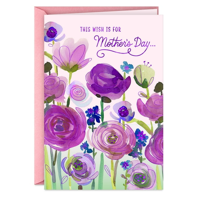 Hallmark Mother's Day Greeting Card (Wishes of Love)