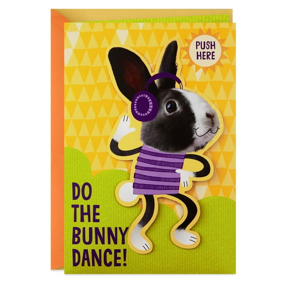 Hallmark Musical Easter Greeting Card with Motion (Dancing Bunny)