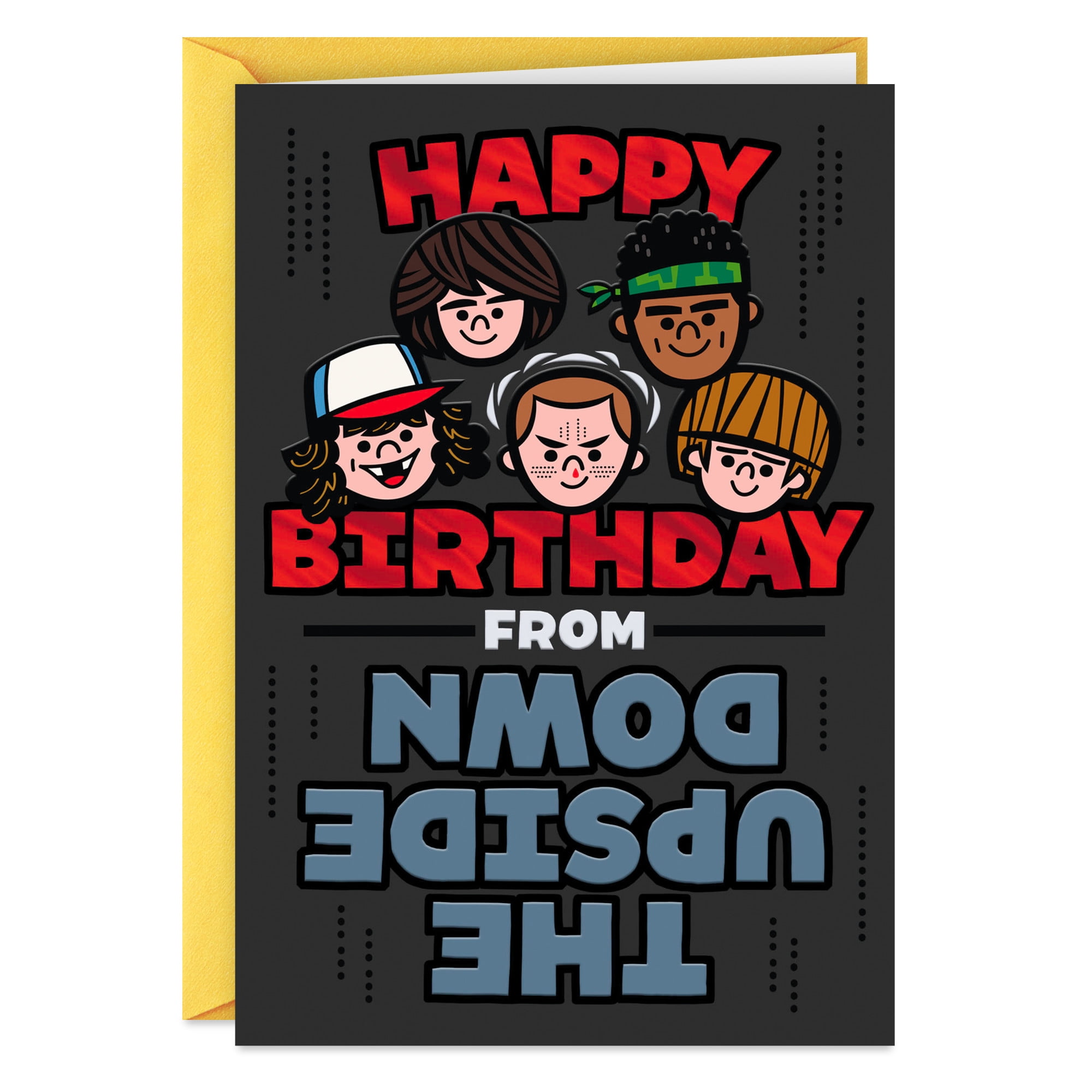 Hallmark Netflix Stranger Things Birthday Card (From the Upside Down)