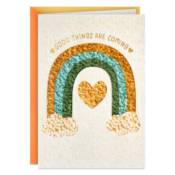Hallmark New Baby Card (Good Things Coming)